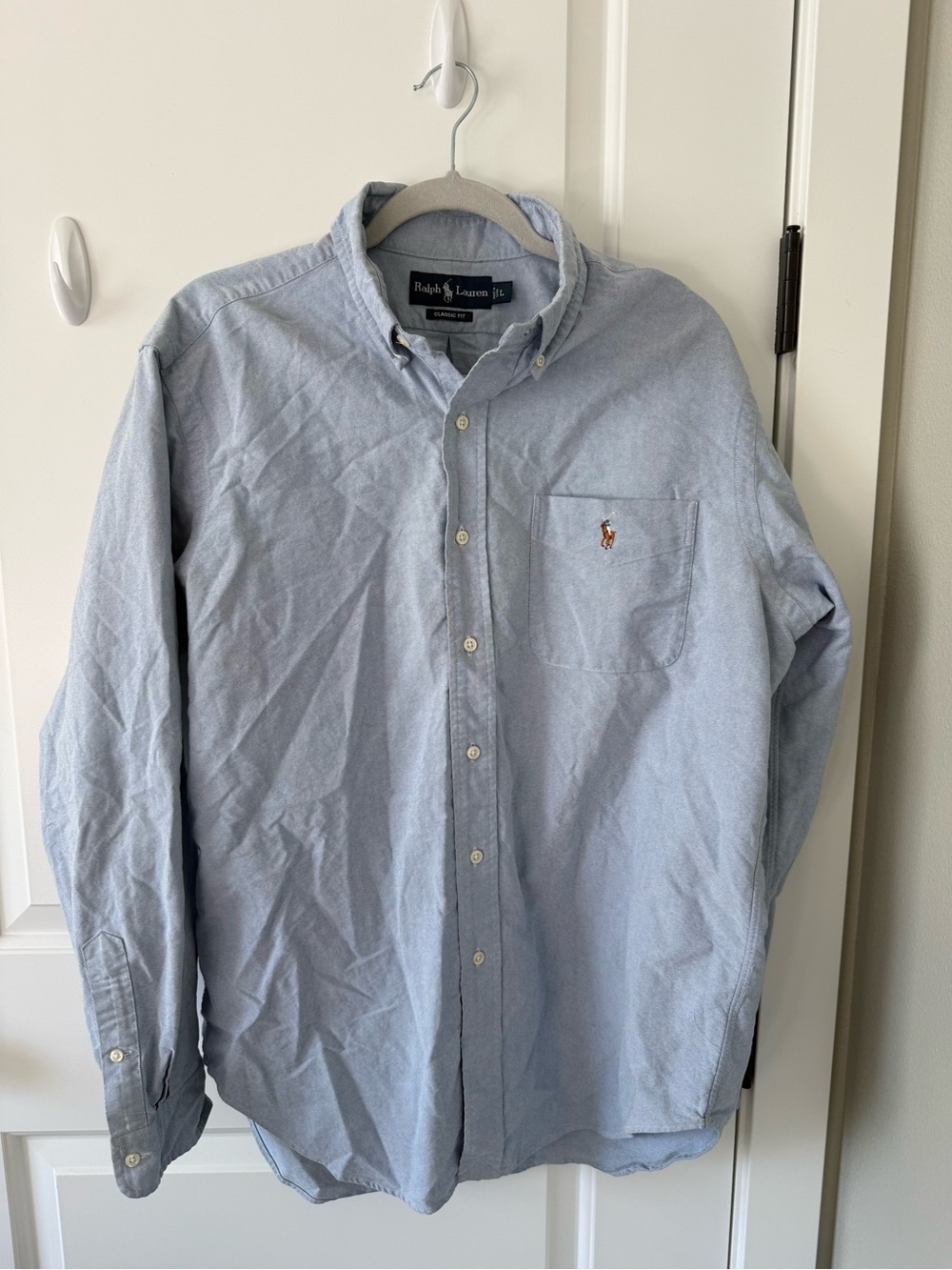 Polo by Ralph Lauren Light Blue Oxford Button-Down Shirt